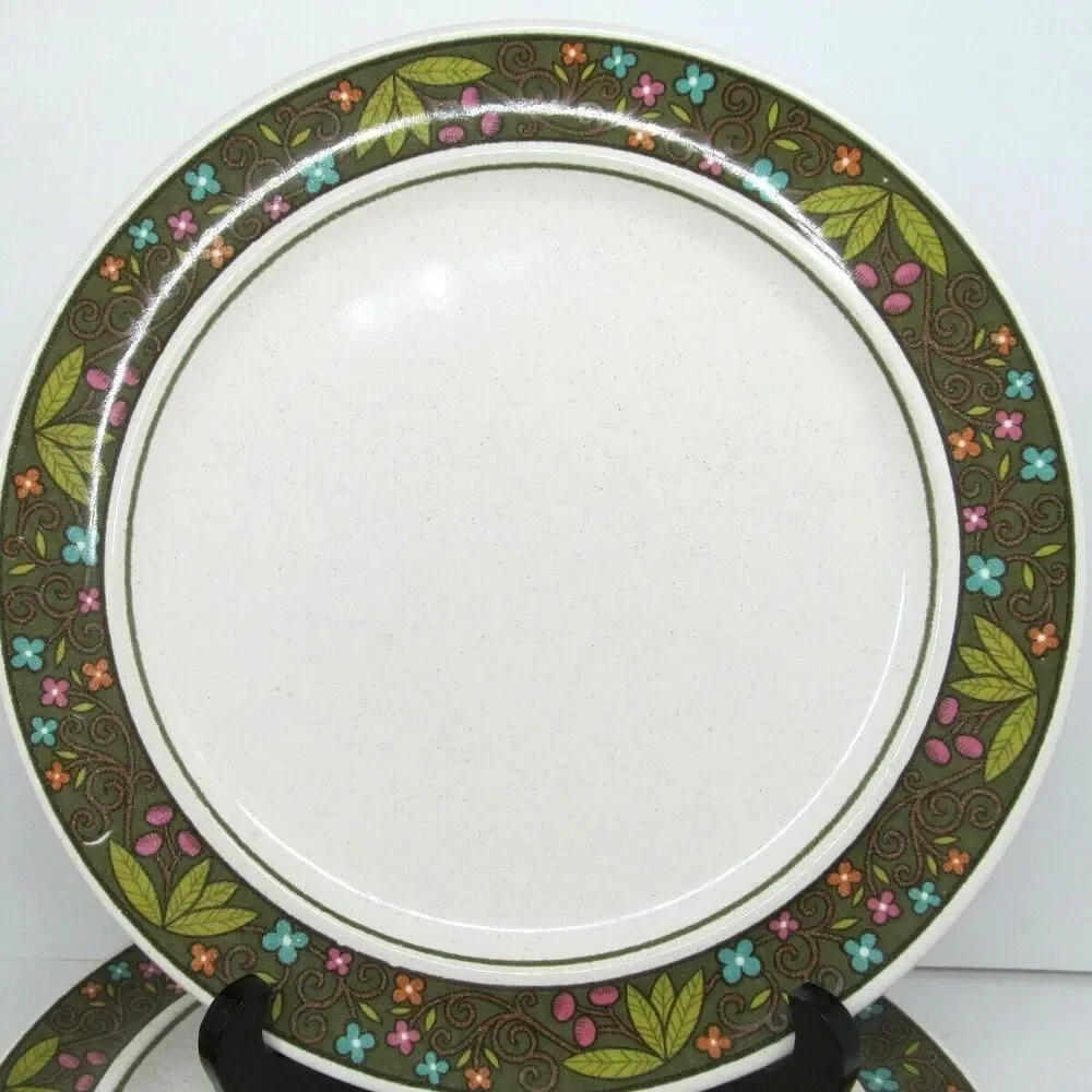 Franciscan Fashion Manor Montego Dinner Plates 10 3/8